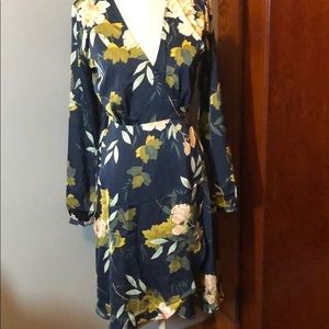 Lulus Wrap Dress NWT